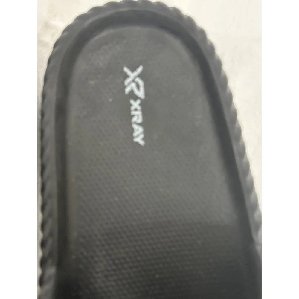 X Ray‎ Brand Men's Sz 10M Flip Flops Black Rubber
